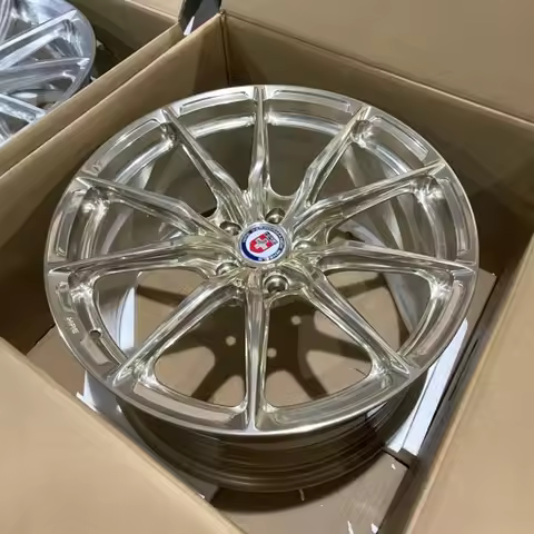 New HRE P104SC 8J 5x114.3 Forged Design Lightweight High Performance Alloy Wheels
