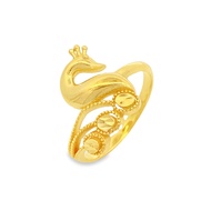 Top Cash Jewellery 916 Gold Swan Ring