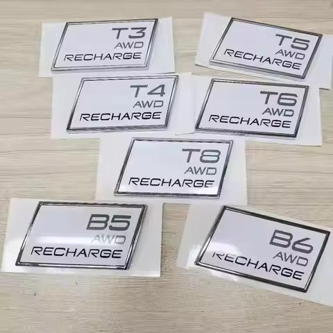 For V50 S60 XC60 S40 XC40 XC90 V60 S80 S90 V90 V70 T6 T3 T4 T5 T6 T8 B5 B6 AWD RECHARGE Side Sports 