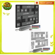 One Piece Card Game Playmat | 24x24" TCG Game Mat with Non-Slip Rubber Base, 2 Sets Damage Counters 