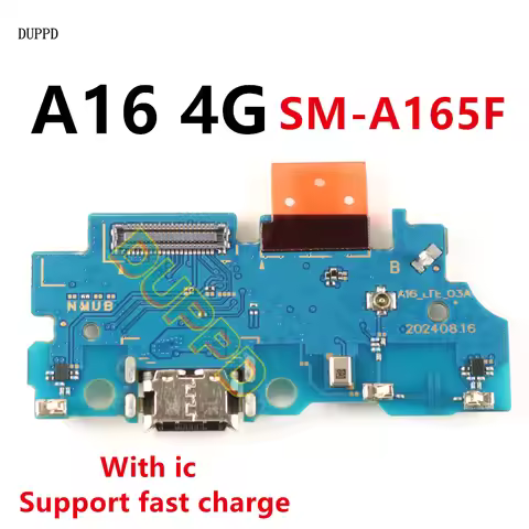 Charging For Samsung Galaxy A16 4G A165F A165M A165 USB Charge Port Jack Dock Connector Charging Boa