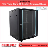 CentRacks 18U (60cm x 85cm x 60cm) Floor Stand Server Rack (CM18UB600F/CP18UB600F)