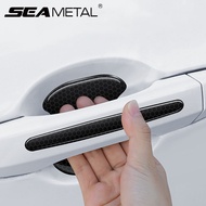SEAMETAL Car Sticker Door Handle Protective Film with Reflective Trim Sticker Door Bowl Protector Anti-Scratch Protection Guard
