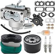 405777 V-Twin Engine Lawn Mower Carburetor with Tune Up Kits, Replacement for BS V-Twin Engine 40G77