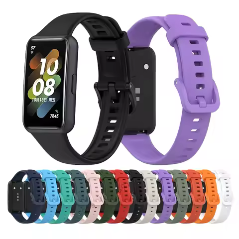 Silicone Strap for Huawei Watch Band 7 Watch Accessories Smart Replacement Watchbands Wristband Huaw