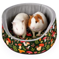 Round Guinea Pig Cup My Neighbor Totoro Pet Bed Small Ferret Mattress Hamster Removable Soft Hide Lo