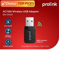 Prolink USB WiFi Adapter AC1300 AX900 AX1800 Dual Band 2.4G 5GHz for Windows 10 11