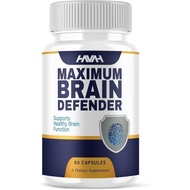 Brain Defender Advanced Wellness Support Supplement BrainDefender Capsules, Brain Defend Max Strengt