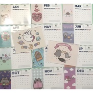 Desk Calendar 2024 Pusheen LĐB16 cute calendar with calendar