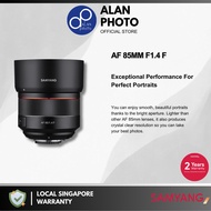 Samyang AF 85mm F1.4 F Lens for Nikon F | Samyang Singapore Warranty