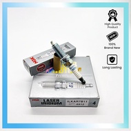 【4912】Spark Plug Myvi 2018, Aruz, Iriz Saga NGK 4912 Vios Altis City Mazd  (ILKAR7B11) Lexus CT 200h