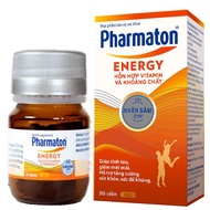 PHARMATON Energy- vitamin & mineral supplement with ginseng - bottle of 30 tablets