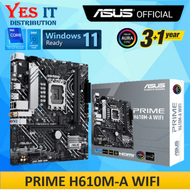 ASUS PRIME H610M-F WIFI DDR4 / PRIME H610M-A WIFI LGA1700 MOTHERBOARD + INTEL 14th Gen Processor ( I
