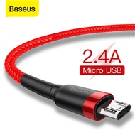 Baseus Reversible Micro USB Cable for Xiaomi Redmi Fast Charging Mobile Phone USB Charger Data Cable