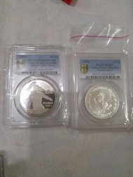 1996 & 1991 PCGS 銀幣