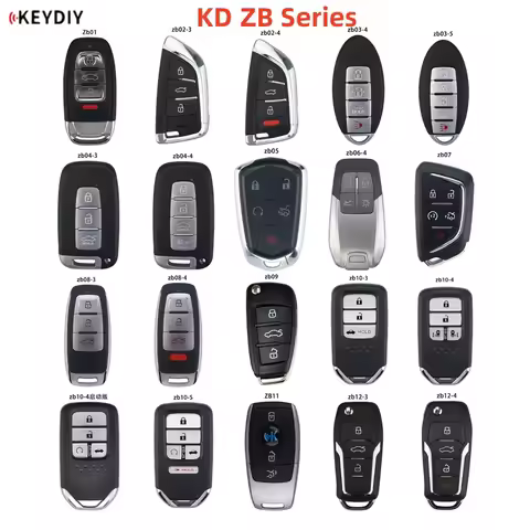 KEYDIY KD Smart Key ZB Remotes ZB01/02/03/04/05/06/08/10/11/12/15/16/17/21/22/24/27/28/29/31 Multipl