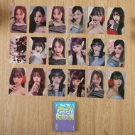 KPOP Idol Yujin Gaeul  LIZ  Wonyoung  IVE New Album SWITCH Lome Card