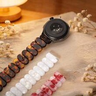 18mm 20mm 22mm Fashionable Minimalist Elastic Resin Watch Band Compatible With Samsung Galaxy Watch7
