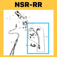 HONDA NSR-RR SWITCH (OE) ORIGINAL 35130-KW6-960 // NSR 150 RR NSR RR  ENGINE CUT OFF ENJIN STOP SUIS