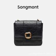 [Songmont Delivery] Songmont Chocolate Bag Designer New Style One-Shoulder Cross-Body Chain Bagfrenc