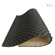 Will 100x50cm 50x50cm Car Sound Mat Proofing Deadener Heat Noise Insulation Mat