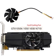 FS1250-S1033A 47mm DC12V 0.17A 3Pin GTX1050 For GIGABYTE GTX 1030 1050 1050Ti OC Low Profile 750 Ti 
