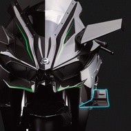 Carbon Fiber Winglets Air Deflector fit for KAWASAKI NINJA H2 H2R 2015-2022 original 1:1