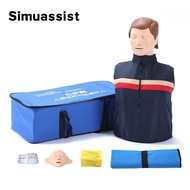 Half Body Adult CPR Training Manikin Professional Nursing Training Mannequin First Aid Training Mod