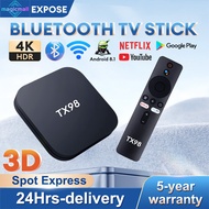 Bluetooth tv box android full channel 2024 Wifi/5G/Bluetooth TV Box 16+256GB Voice bluetooth