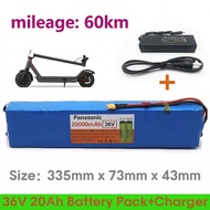 XT30-JST Scooter Battery Pack 36V 20Ah Lithium Battery 60KM Rechargeable Pack for Electric Scooter 5
