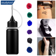 STUDYTOOL 10ml Temporary Tattoo Cream Henna Tattoo Accessories 6 Colors C8O7