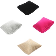 [Biho] Velvet Jewelry Pillow Cushion Bracelet Bangle Wrist Watch Display Holder Showcase Watch Box P