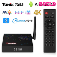 [BOELD] Tanix TX68 TV Box Android 12.0 Allwinner H618 2GB/4GB RAM 16GB 32GB/64GB BT AVI Wifi6 5G Wif