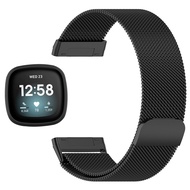 Stainless Steel Strap Suitable For Fitbit Versa 3 / Sense Watch Fitbit Sense Watch Replacement Wristband