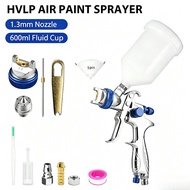 H887 1.4/1.7mm Nozzle Professional Spray Gun Sprayer Paint Air Mini Spray Gun for Painting Cars Aero
