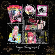 Complete Bocchi The Rock - Volume 1 + Poster + Shikishi + Badge + Cover + Standee + 2 Bookmarks + MH