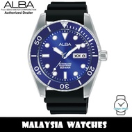 ALBA AL4363X Automatic Stainless Steel Case & Silicone Strap Men's Watch AL4363 AL4363X1 (from SEIKO