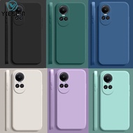 Case OPPO Reno 10 5G Solid Color Ultra Thin Matte Silicone Soft TPU Phone Cases Cover Reno 10 Pro 5G