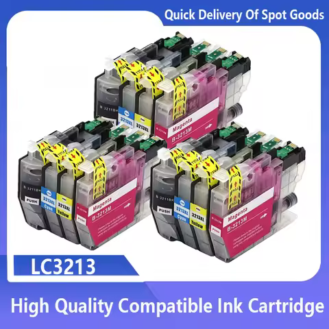 LC3211 LC3213 Compatible Ink Cartridge For Brother LC3211XL LC3213XL DCP-J572DW DCP-J772DW DCP-J774D