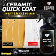 Diamond Coating【500ML Ceramic Quick Coating】 Coating Car Quick Coating Spray Coating Ceramic  wax Ca