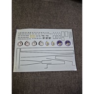 Water decal TUDM C130 Hercules Scale 1/144