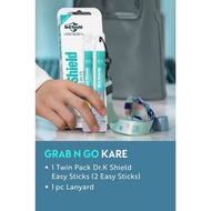 GRAB N GO KARE - Pek Berkembar Dr.K Shield Easy Sticks/GRAB N GO KARE - Twin Pack Dr.K Shield Easy S