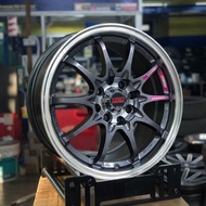 [1 SET] CE28 (10 SPOKE) Sport Rim 14/15/16/17 Inch 4H100 4H114.3 5H114.3 Lightweight JDM Racing Whee