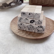 Japan Hiroshima Stamp Dessert
