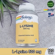 <Solaray> L-Lysine 500 mg 120 VegCaps แอล-ไลซีน