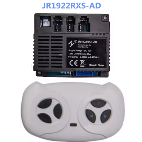 JR1922RXS-AD NE 12V 2.4G Bluetooth Remote Control and Receiver (Optional) for Kids Powered Ride on C