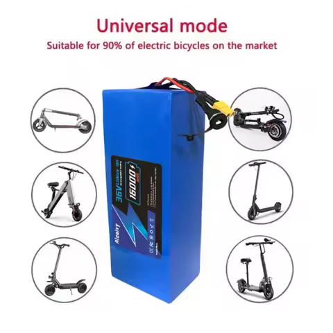 21700 10S3P 36V 16Ah Lithium Battery - BMS Protection+42V 2A Charger 350-750W