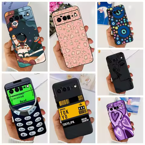 For Google Pixel 6 A Pro Case Clear Soft TPU Silicone Back Cover For Google Pixel6 Pixel 6 Pro 6A 6P