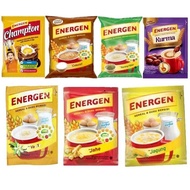 HIJAU SAM EnergenMilk 1 Pack contains 10 Energen Chocolate Energen Green Bean Vanilla Chocolate/ Ene