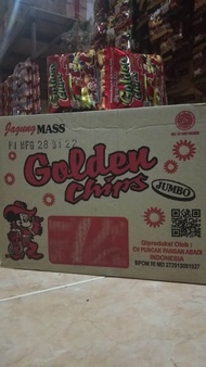 POTATO CHIP / GOLDEN CHIP JAJANAN JADUL (1 RENCENG ISI 10)